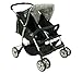Read Dream On Me Side By Side Double Stroller, Navy Blue Details Dream On Me Side By Side Double Stroller, Navy Blue