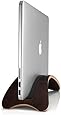 Twelve South BookArc mod for MacBook, espresso | Modern wood desktop stand for MacBook Air/MacBook Pro