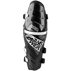 Answer Racing Alpha Adult Knee Guard Off-Road Motorcycle Body Armor - Black