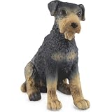 Small Airedale Terrier Puppy Figure