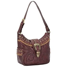 American West Sedona Sunset Zip-Top Hobo