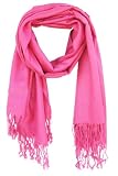 Luxury Collections Silk Soft Self-design Pashmina Shawl / Wrap / Stole - 70