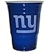 NFL Siskiyou Sports Fan Shop New York Giants Plastic Game Day Cups 18 count Team Color