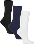 Sugar Free Sox Ladies Assorted 3 Pack Health Socks | Diabetic Socks