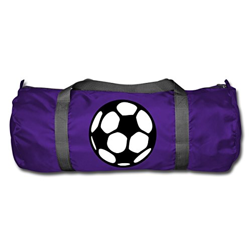 Spreadshirt Unisex FUSSBALL icon Tasche, lila, Unisize