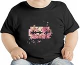 Floral Razor オーガニックベビーTシャツ 12 - 18 Months