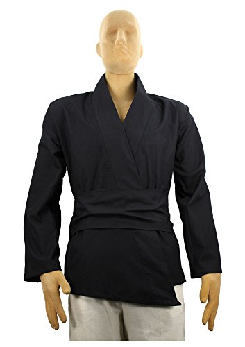 Men's Jedi Sith Tunic Costume Adult (Large, Black)