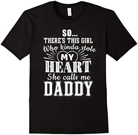 Men's She Calls Me Daddy - Tshirt 2016 Large Black