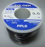 PPLS ⑨ リール巻はんだ線 450ｇ 60/40 φ0.6mm