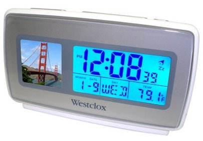Salton/Maxim 70020W Digital Photo Alarm Clock