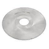 uxcell スリッティングソウ　125mm x 1mm x 27mm　108 ティース　HSS　切開 フライス スロッティング ソー カッター