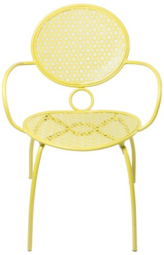 Alfresco Home Daisy Mesh Margarita Bistro Chairs - Green Apple - Set of Two product image