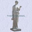 Greek goddess sculpture Roman home garden hebe statue (The Digital Angel)