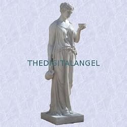 Greek goddess sculpture Roman home garden hebe statue (The Digital Angel)