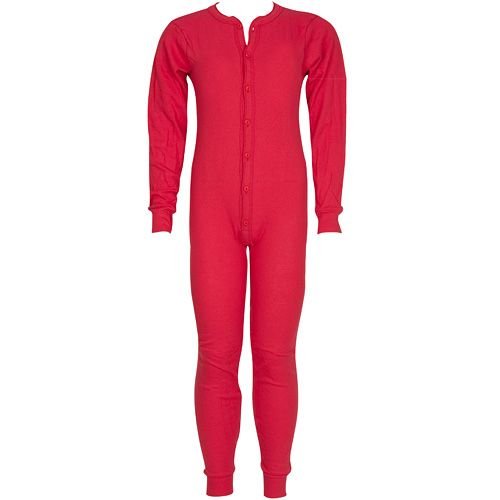 Indera Youth Union Suit Red Large