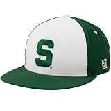 The Game Michigan State Spartans White On-field Baseball Fitted Hat