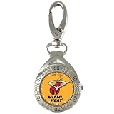 NBA Unisex BG-MIA Clip-On Miami Heat Watch