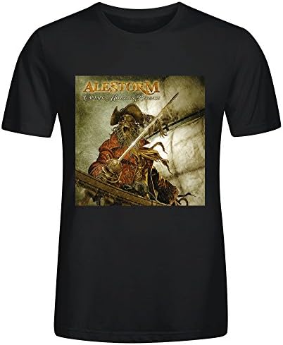 Alestorm Captain Morgans Revenge Mens xxxl Tee Shirts Black
