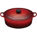 Le Creuset Enameled Cast-Iron 5-Quart Oval French Oven, Red