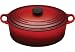 Le Creuset Enameled Cast-Iron 5-Quart Oval French Oven, Red
