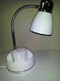 Lights Of America Retro Style Full Spectrum Sunlight Desk Lamp-White