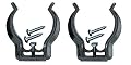 MAGLITE ASXD026 D-Cell Flashlight Mounting Bracket