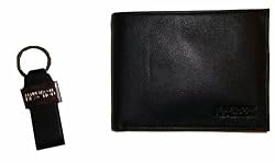 Men's Kenneth Cole Reaction Wallet Passcase Black Leather