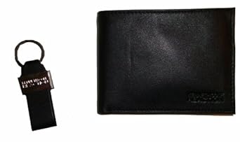 Men's Kenneth Cole Reaction Wallet Passcase Black Leather Men's Kenneth Cole Reaction Wallet Passcase Black Leather