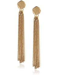 Kenneth Cole New York "Tropics" Geometric Bead Multi-Chain Linear Drop Earrings
