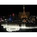 Las Vegas (Paris Hotel & Bellagio Fountain at Night) Art Poster Print - 11x17