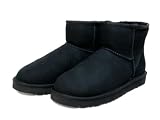 「UGG アグ 5854 クラシックミニ ムートン ブーツ ボア ファー CLASSIC MINI BOOTS (US7(24cm), ブラック)」の画像