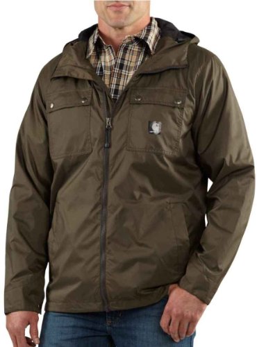 Top Product !! for Carhartt Men's Big Rockford Hooded Jacket, Breen, 3X-Large