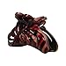5 inch Large Jaw Clip Hair Claw with leaf design (Motique Accessories)
