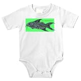 Onesie with spotted, grey, picus, fish, gray, aethi