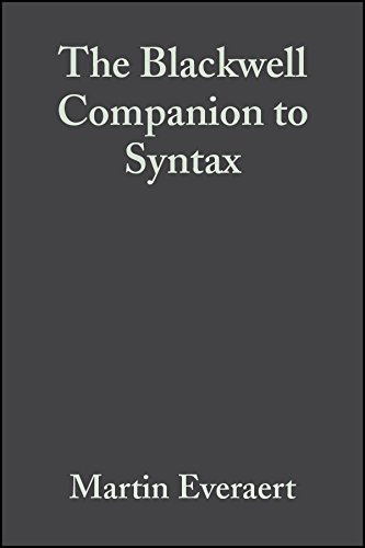 The Blackwell companion to syntax / edited by Martin Everaert and Henk van Riemsdijk ; with editorial assistance from Rob Goedemans and Bart Hollebrandseの表紙