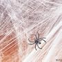 HALLOWEEN SPIDER WEBS & WEBBING + Spiders - FULL 12 Pack