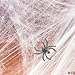 HALLOWEEN SPIDER WEBS & WEBBING + Spiders - FULL 12 Pack