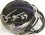 Bart Scott autographed Football Mini Helmet (Baltimore Ravens)