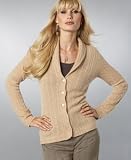 Apparel : Charter Club Cashmere Shawl-Collar Cable-Knit Cardigan