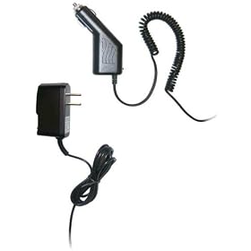 Vehicle/Car & Home/Travel Charger for HTC EVO 4G AC/DC Power Adapter Set