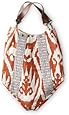Rosanna Ikat Handbag Orange/Grey