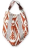 Rosanna Ikat Handbag Orange/Grey