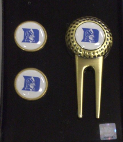 Duke Blue Devils Ncaa Golf Divot Tool Ball Marker Set