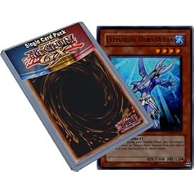 Yu Gi Oh : JUMP-EN013 Limited Ed Elemental Hero Ocean Ultra Rare Promo Card