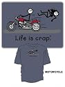Motorcycle T-Shirt 100% Cotton Short Sleeve Shirt for Teens And Adults
