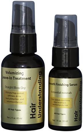 Volumizing Leave-in Treatment and Smooth Finishing Serum Kit - Straight Blow Dry