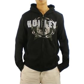 Mens Hurley black winter Sherpa lined fleece hoodie jacket. Very high quality skate surf... by Hurley