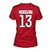 FreshRags Alex Morgan 13 US Women's Soccer Fan JR Fit Ladies sided T-Shirt