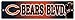 Rico Industries NFL Chicago Bears 16-Inch Plastic Street Sign Décor