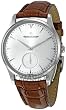 Jaeger LeCoultre Master Grand Silver Dial Brown Leather Strap Automatic Mens Watch Q1358420 from Jaeger LeCoultre